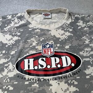 NFL HSPD Camo T-Shirt 3XL High School Player Development‎ National Guard